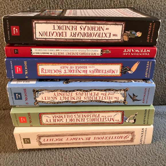 The Mysterious Benedict Society Collection - complete 6 Paperback Set - Picture 2 of 2